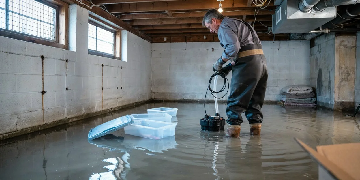 Basement Flooding Cleanup in Anoka, MN