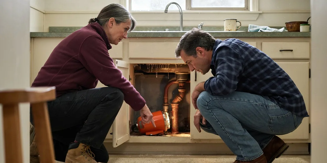 Frozen Pipe Cleanup in Anoka, MN